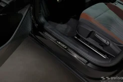 Instegslister i Blank Svart Stål Vw ID.4 2020-><noscript><img width=