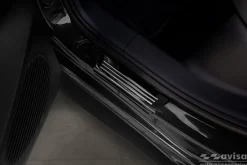 Instegslister i Blank Svart Stål Vw ID.3 2019->