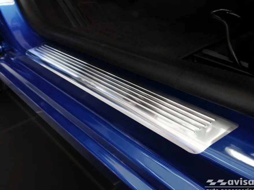Instegslister i Borstad Stål Dacia Sandero III 5D 2020->