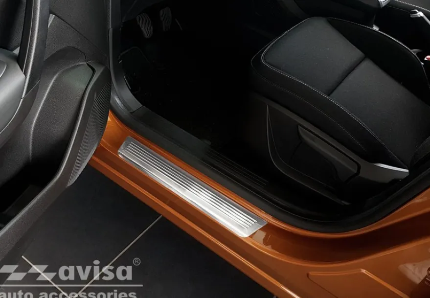Instegslister i Borstad Stål Renault Captur II 2019->