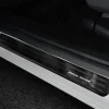 Instegslister i Borstad Svart Stål Citroen C5 Aircross 2018-2025