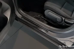 Instegslister i Borstad Svart Stål Hyundai Kona II / MG 3 II / MG ZS II