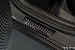 Instegslister i Borstad Svart Stål Hyundai Kona II / MG 3 II / MG ZS II