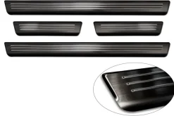 Instegslister i Borstad Svart Stål Hyundai Kona II / MG 3 II / MG ZS II