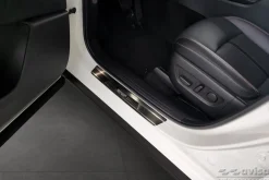 Instegslister i Borstad Svart Stål Mazda CX-60 2022->