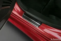 Instegslister i Borstad Svart Stål Suzuki Swift VII Hatchback 5D 2024->