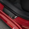 Instegslister i Borstad Svart Stål Toyota Yaris IV (XP21) 5D 2020->