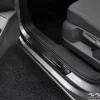 Instegslister i Borstad Svart Stål VW Caddy V SB 2020->