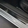Instegslister i Borstad Svart Stål VW Passat B9 Variant 2024->