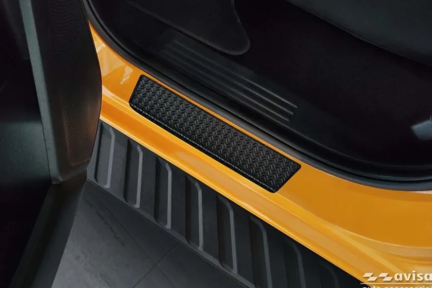 Instegslister i Mattsvart Durk Stål Ford Ranger VI 2023->