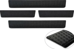 Instegslister i Mattsvart Durk Stål Ford Ranger VI 2023-><noscript><img width=
