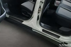 Instegslister i Matt Svart Stål Ford Tourneo Courier II 2023-><noscript><img width=