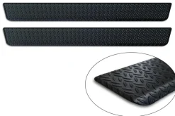 Instegslister i Mattsvart Stål VW Caddy V 2020-><noscript><img width=