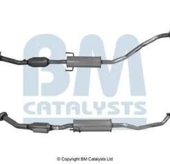 Katalysator Bakre till TOYOTA COROLLA (_E12_)