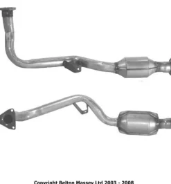 KATALYSATOR Höger till AUDI 80 Coupe 89 Avant B4