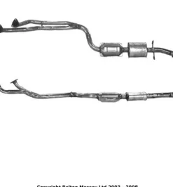 KATALYSATOR till BMW E36 320i 323i