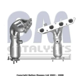 KATALYSATOR till LAND ROVER Freelander MG ZR ZS ZT 25 45 75