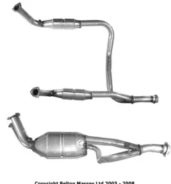 KATALYSATOR till LAND ROVER Range Rover 9.1994-11.1998