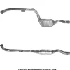 Katalysator till MERCEDES E220 E200