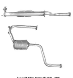 KATALYSATOR till MERCEDES V230 Vito