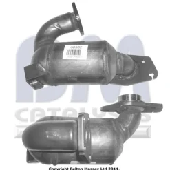 KATALYSATOR till NISSAN Qashqai RENAULT Modus Scenic Megane Clio
