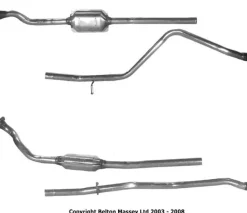 KATALYSATOR till PEUGEOT 306