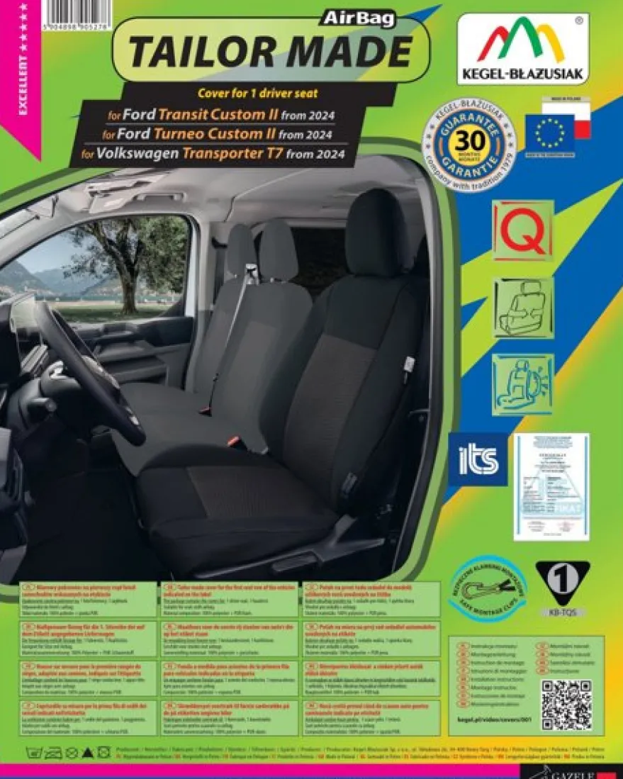 Kegel Bilklädsel Förarsidan VW T7 2024->