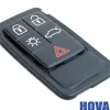Knappsats till Nyckelskal Volvo Original Fem knappar