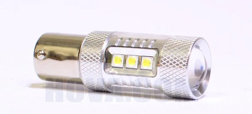 Lampa LED Backljus BA15S / P21W / 1156 80W Epistar & Cree