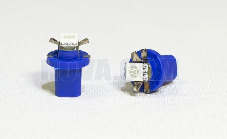 Lampa LED B8.5D SMD Blå