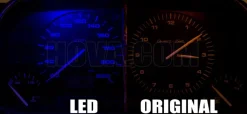 Lampa LED B8.5D SMD Blå