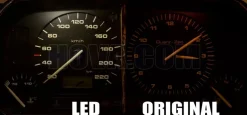 Lampa LED B8.5D SMD Vit