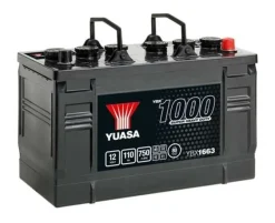 Lastbilsbatteri Yuasa YBX1663 12V 110Ah 750A