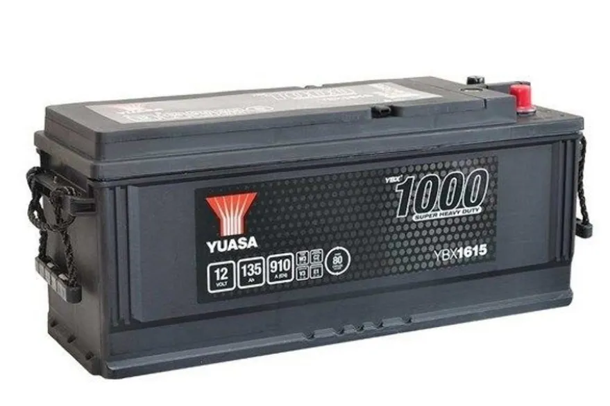 Lastbilsbatteri Yuasa YBX1615 12V 135Ah 910A