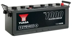 Lastbilsbatteri Yuasa YBX1638 12V 140Ah 1100A