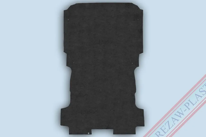 Lastrumsmatta Svart Citroen Jumpy, Fiat Scudo, Peugeot Expert, Toyota Proace