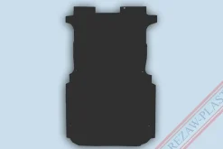 Lastrumsmatta Svart Citroen Jumpy, Fiat Scudo, Peugeot Expert, Toyota Proace