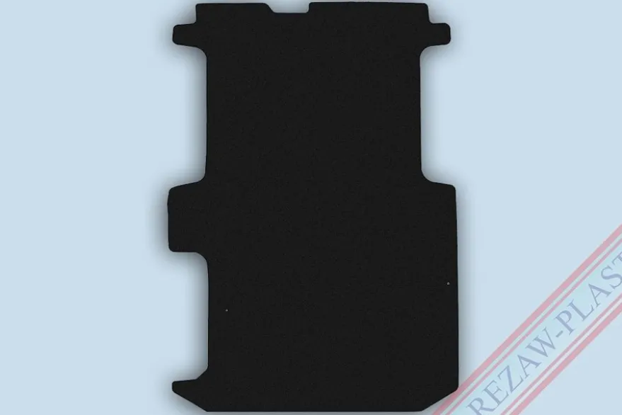 Lastrumsmatta Svart Nissan Primastar, Opel Vivaro, Renault Trafic 2001-2014