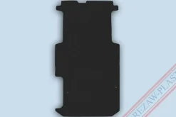 Lastrumsmatta Svart Nissan Primastar, Opel Vivaro, Renault Trafic 2001-2014