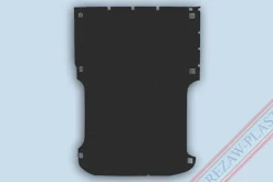 Lastrumsmatta Svart Opel Combo B2001-2011