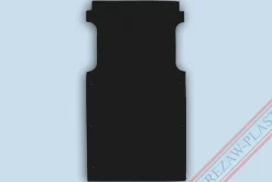 Lastrumsmatta Svart Opel Movano B, Renault Master 2010-2024