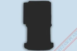 Lastrumsmatta Svart VW Transporter Skåp T5 2003-2015, T6 2015-2019