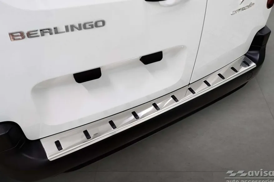 Lastskydd Hybrid Rostfri Metall Citroen Berlingo II 2018->