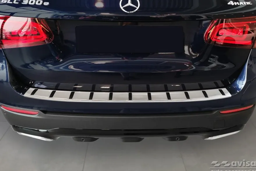 Lastskydd Hybrid Rostfri metall Mercedes GLC X253 2015-2022