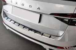 Lastskydd Hybrid Rostfri Metall Skoda Superb III Kombi/ Scout 2015-2024