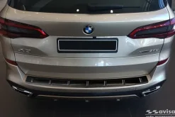 Lastskydd Hybrid Rostfri Svart metall Bmw X5 G05 M-Paket 2018->