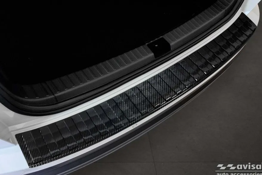 Lastskydd Kolfiber Skoda Karoq 2022->