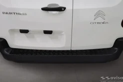 Lastskydd Mattsvart Aluminium Durkplåt till Citroen Berlingo 2008->