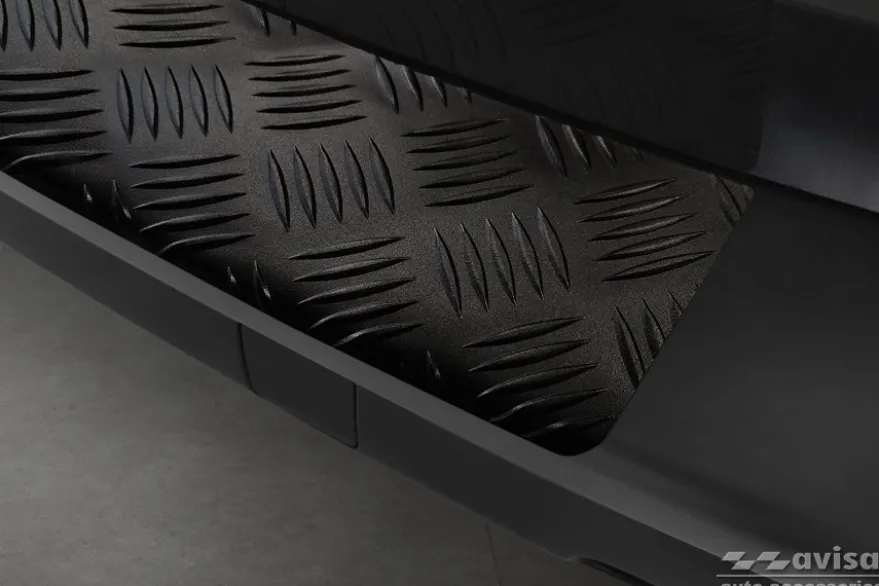 Lastskydd Mattsvart Aluminium Durkplåt till Citroen Space Tourer 2016->