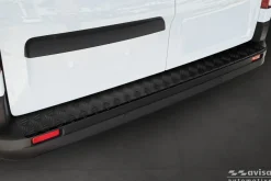 Lastskydd Mattsvart Aluminium Durkplåt till Renault Trafic III 2014->